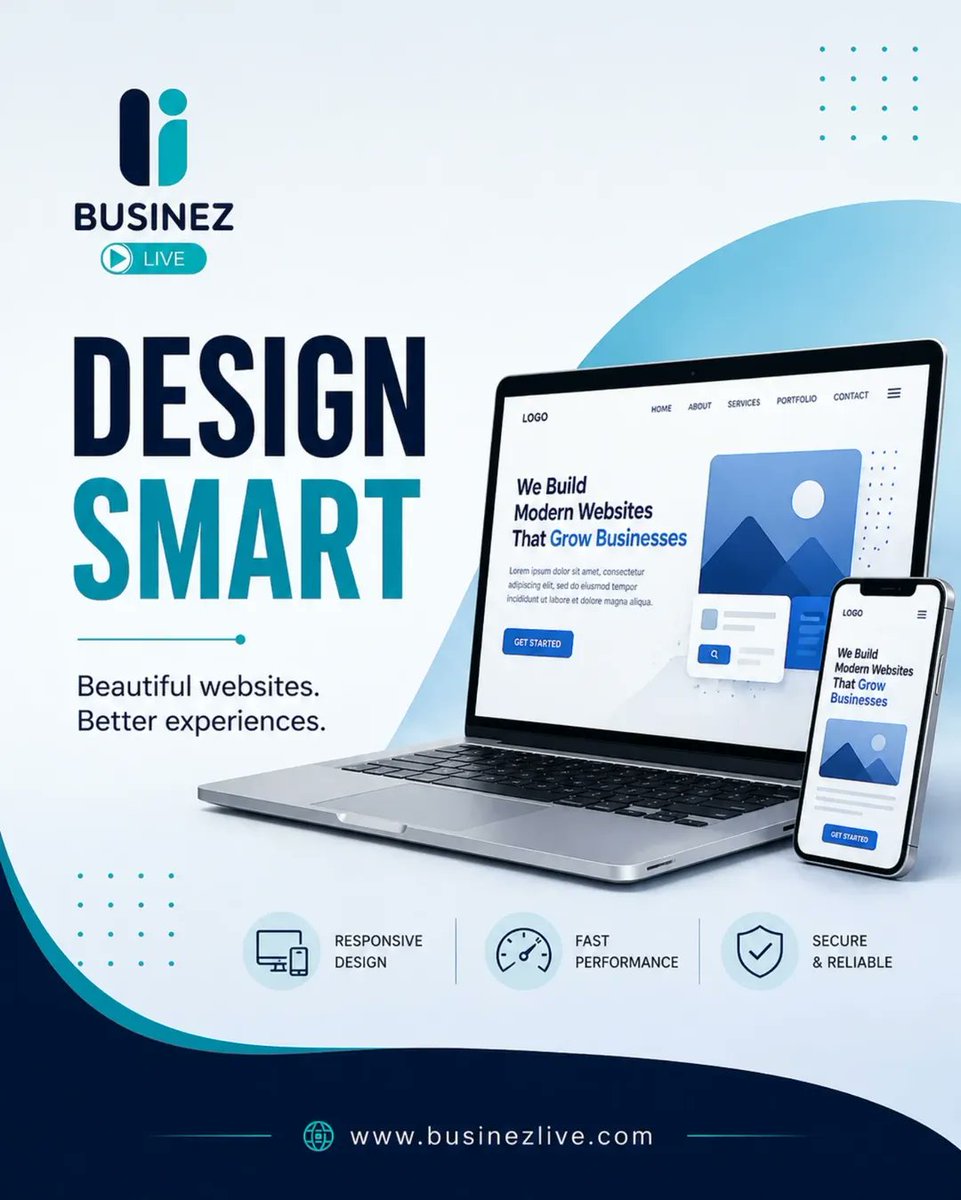 BusinezLive's tweet photo. Smart design. Better experience. 📱

#UIDesign #UXDesign #ResponsiveDesign #WebDesign #UserExperience DigitalGrowth https://t.co/kvk8FYrjBq