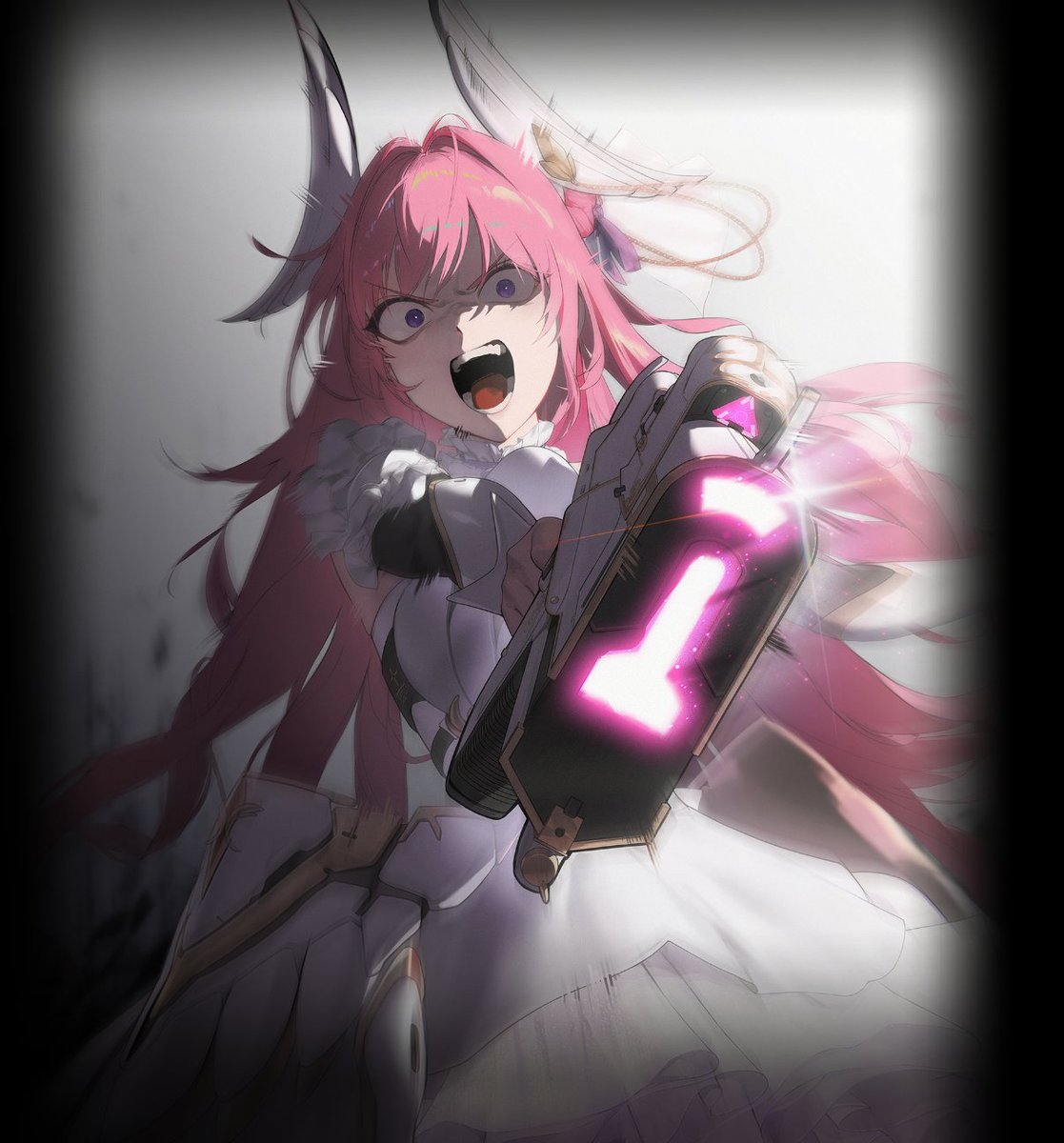 I think I'm going to make this my new PC wallpaper background. Also what "he" did to her was to far! Nobody hurts my pink princess!
#NikkeGoddessofVictory #doro