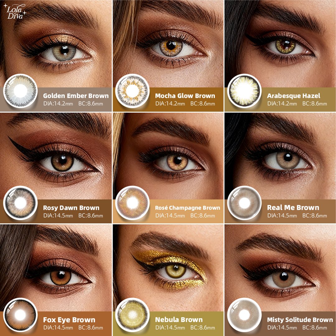 LolaDiva_Lenses's tweet image. NEW Brown Contacts Collection🤎
Every shade of brown has its own vibe - warm, deep, natural, or bold. We’ve got your brown.
Which one are you trying first?

💰 Yearly Lenses: $5.99 – $14.99/Pair
🛒 Tap the link in bio to shop now
#LolaDiva #ColoredContacts #EyeMakeup