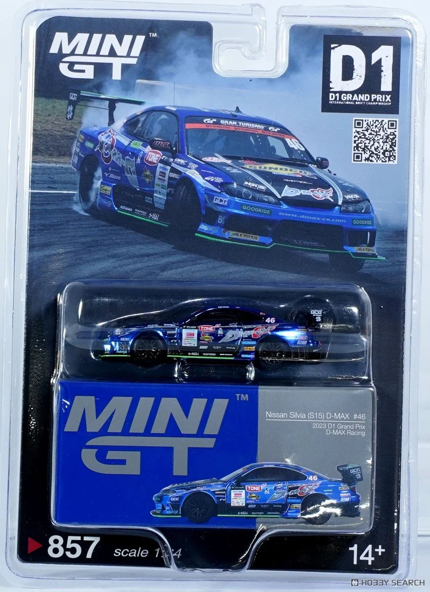 MINIGT 6台セット LBWK限定ブリスター + D1GP S15 ミニカー ミニカー発売中】TSM MINI GT(ミニGT) 1/64 Nissan シルビア (S15) D1