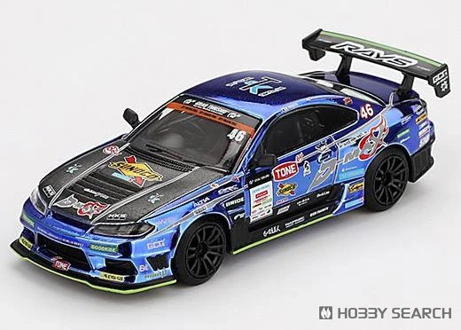 ミニカー発売中】TSM MINI GT(ミニGT) 1/64 Nissan シルビア (S15) D1