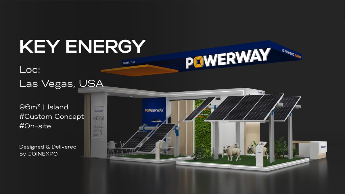 JOINEXPO2025's tweet image. Long-time partners, another great show with Powerway at KEY ENERGY. We even brought the sheep props from China to keep budget friendly. Spending smart where it counts—that’s just how we work. :)
#boothdesign #boothconstruction #pv #keyenergy