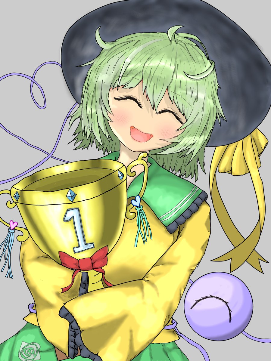 21作目　古明地こいし
投稿日：2025/9/4

東方人気投票で1位で描いたこいしちゃん