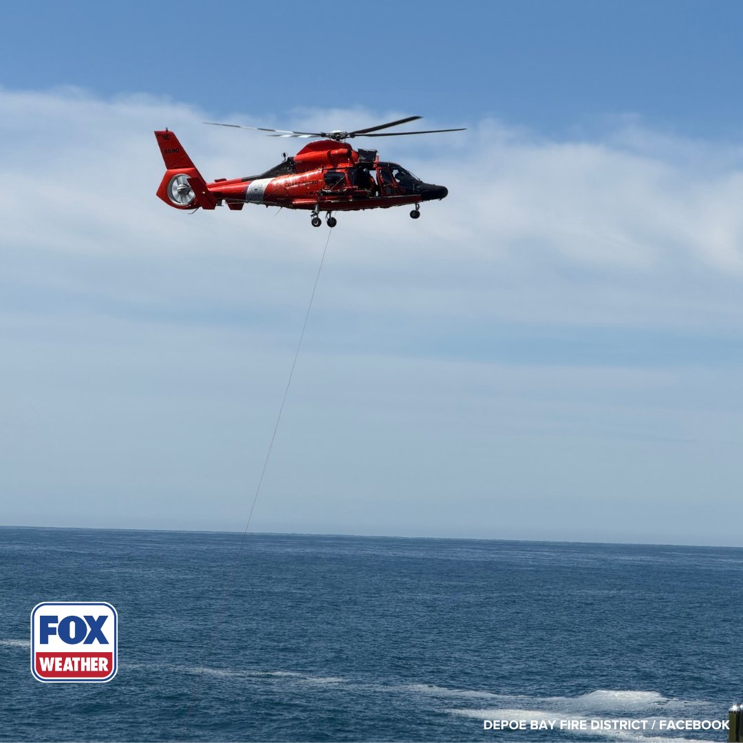 foxweather's tweet image. STRANDED ‼️: The U.S. Coast Guard rescued a 25-year-old male from a cliffside in Oregon after sustaining an ankle injury.

Click the link to read more: foxweather.com/earth-space/co…

#Oregon #Safety #Coastguard #FOXWeather