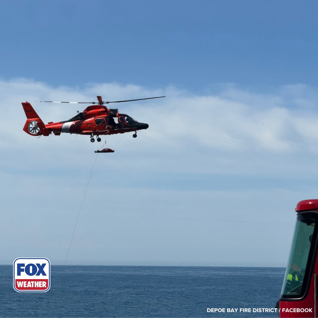 foxweather's tweet image. STRANDED ‼️: The U.S. Coast Guard rescued a 25-year-old male from a cliffside in Oregon after sustaining an ankle injury.

Click the link to read more: foxweather.com/earth-space/co…

#Oregon #Safety #Coastguard #FOXWeather