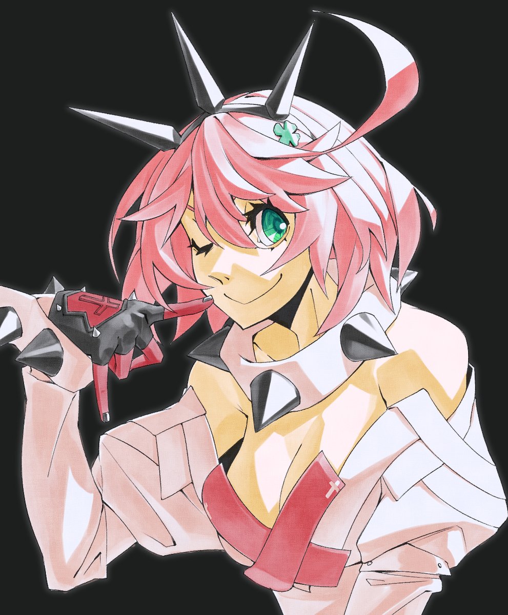 warm up of something she left in the closet