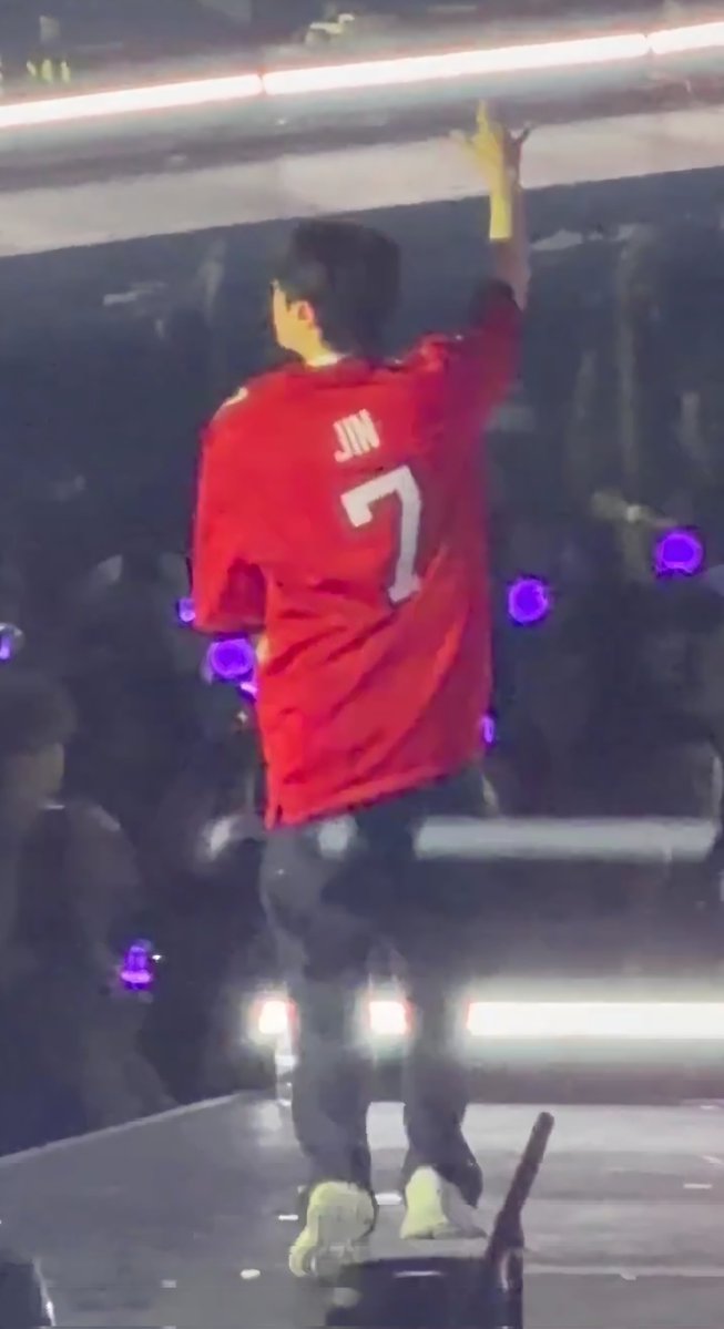 Custom-made for Jin jersey collection gifted from 🇺🇸 sports