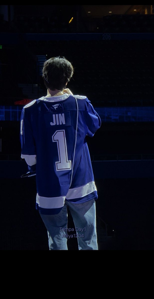 Custom-made for Jin jersey collection gifted from 🇺🇸 sports