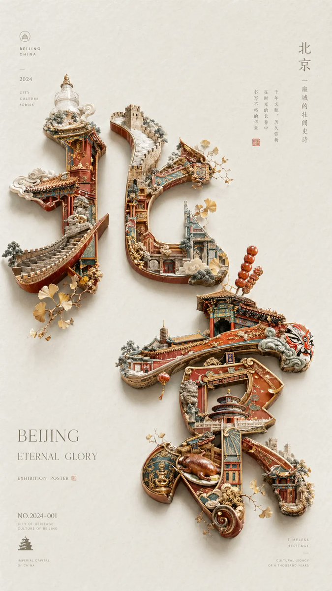 Beijing Cultural Heritage Poster