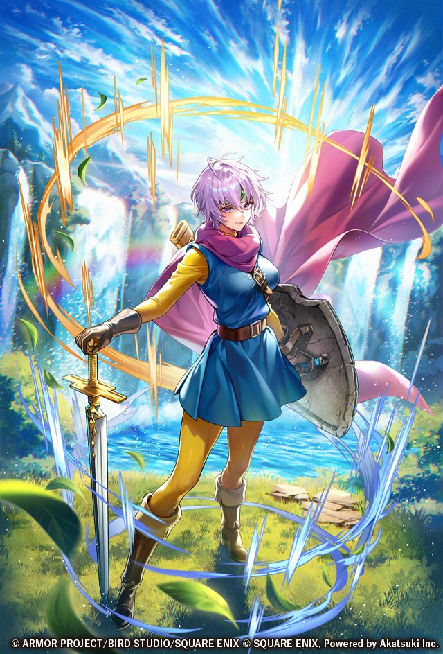 romasaga_rs's tweet photo. 【カタリナ（大剣/RS3）】
勇者で女だが、何か？魔王バラモスを倒すのが勇者の目的だ。
それ以上の何かが必要なのか？私は難しく考えない。
勇者として魔王を倒す十分な力を身につける。仲間は自然に集まって来る。

#サガドラクエタクトコラボ #新スタイル紹介 https://t.co/KVjVB54n6O