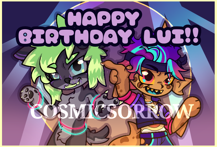 GalaxyPhoenix97's tweet photo. Happy birthday @lui__del !!!

this took just over 12 hours, I didn't realize how much I love drawing this version of Delta until now

Featuring Bingo!!
#art #chibi #giftart #gift #sonamyart #birthday https://t.co/T8ILYVzEFK