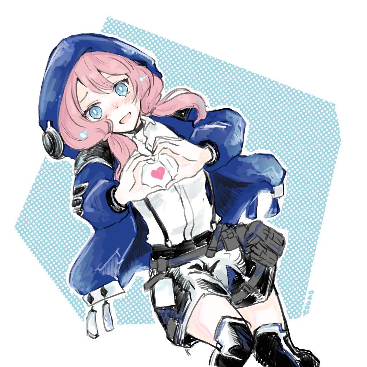 アズリウス(アークナイツ) 「2023→2026 公式アンソロジー2巻読んで描きたくなったアズリウスです。」|灯野のイラスト