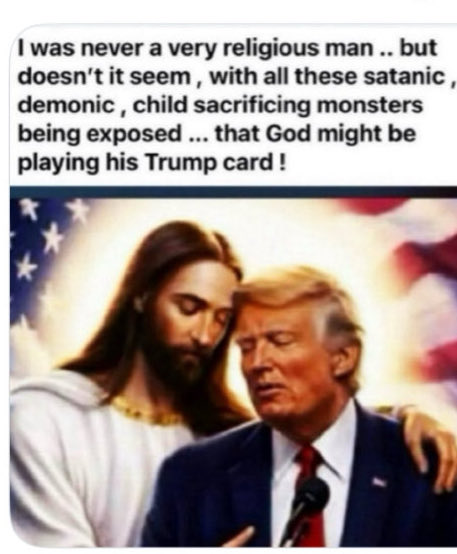 Irish for Trump tweet media