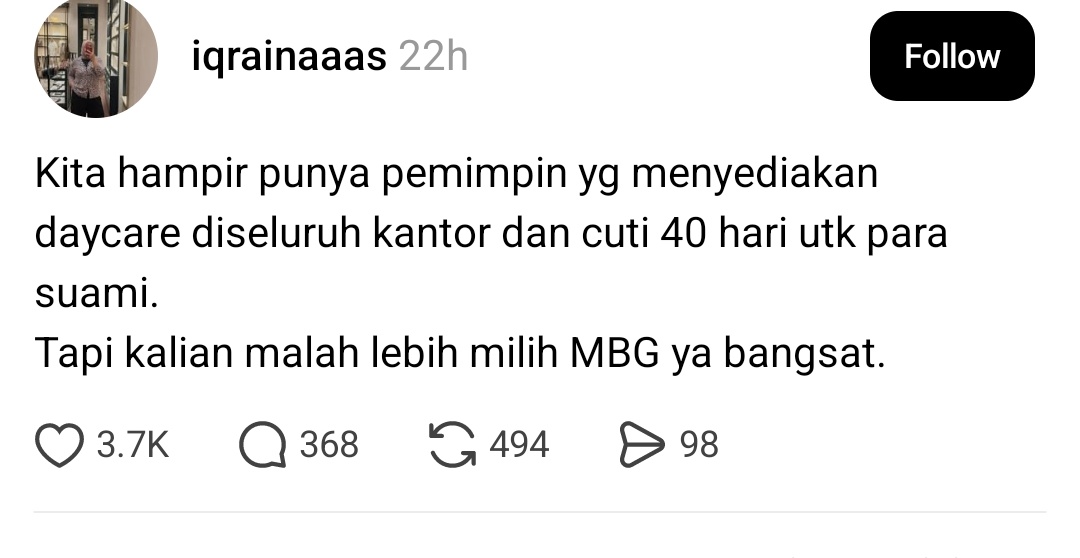 Hidup sebagai +62 tweet media