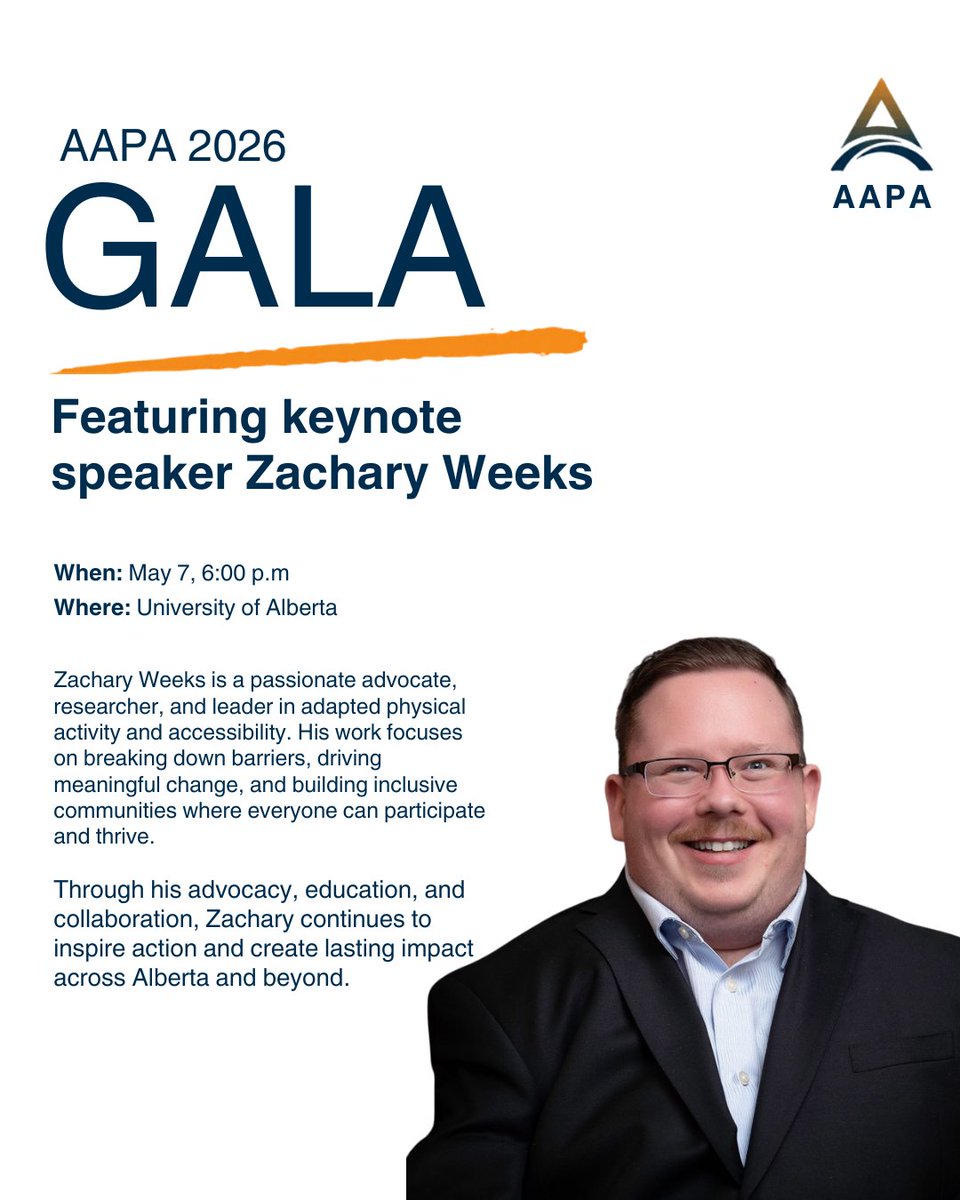 zacharyweeks's tweet image. I’ll be opening the AAPA Summit on May 7
(Hopefully this doesn’t tank ticket sales 🤣)

We’ll be talking advocacy, but not surface level. What’s actually happening right now and what needs to change.

It's almost sold out! 💚
uab.ca/tsc
#yeg #yyc #Alberta