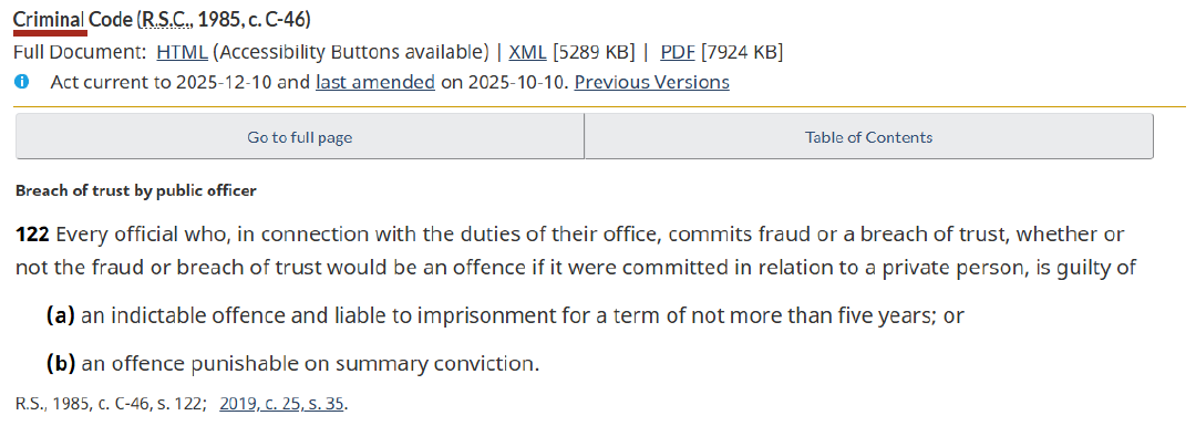 housingdrama's tweet image. @LGOntario edith Dumont didn't bother to read that morning's pile of legislation, Bill97🖌️ gave royal assent when the #Ontario legislature was closed📝Doug Ford, and cabinet needs removing ↩️charge under criminal code sections: 122,plus...