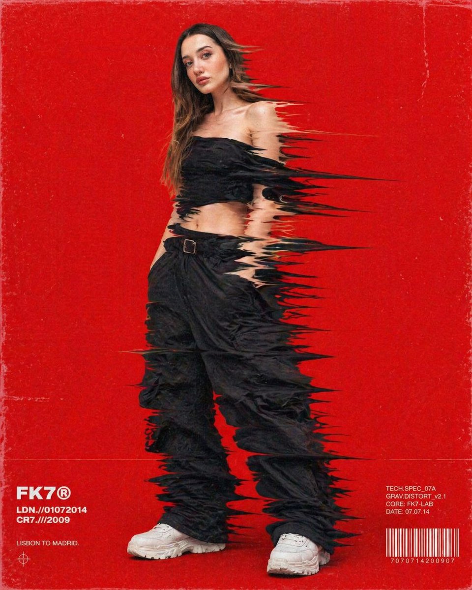 Hop Fashion Model Standing Full