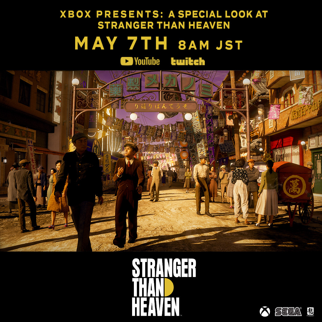 STH_JP's tweet photo. 『STRANGER THAN HEAVEN』の全貌が明らかになる特別番組
「Xbox Presents: A Special Look at STRANGER THAN HEAVEN」まで、

あと10日。
#StrangerThanHeaven https://t.co/ZRLhI9EDnz