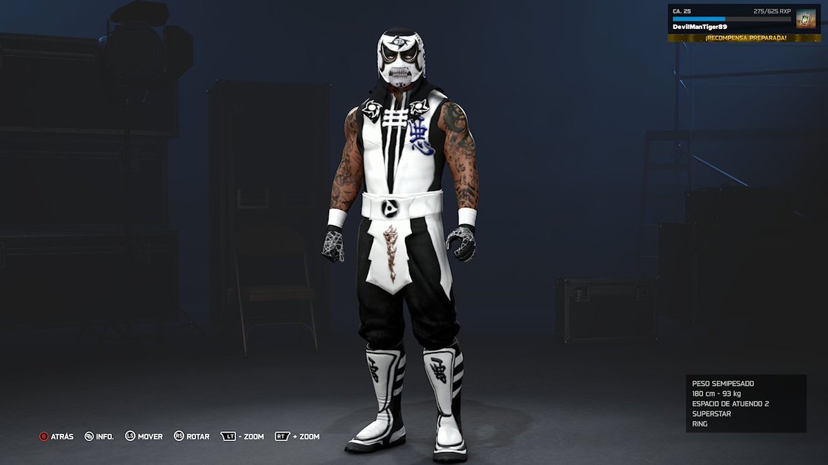DevilManTiger's tweet photo. #WWE2K26
As every year, I'm sharing my alternative costume creation for penta
It includes:
Pentágon jr triple A
Pentágon jr Lucha Underground
#deviltigercaws
#Cawsmaniacos
#TripleAAA https://t.co/udhz2JHl4o