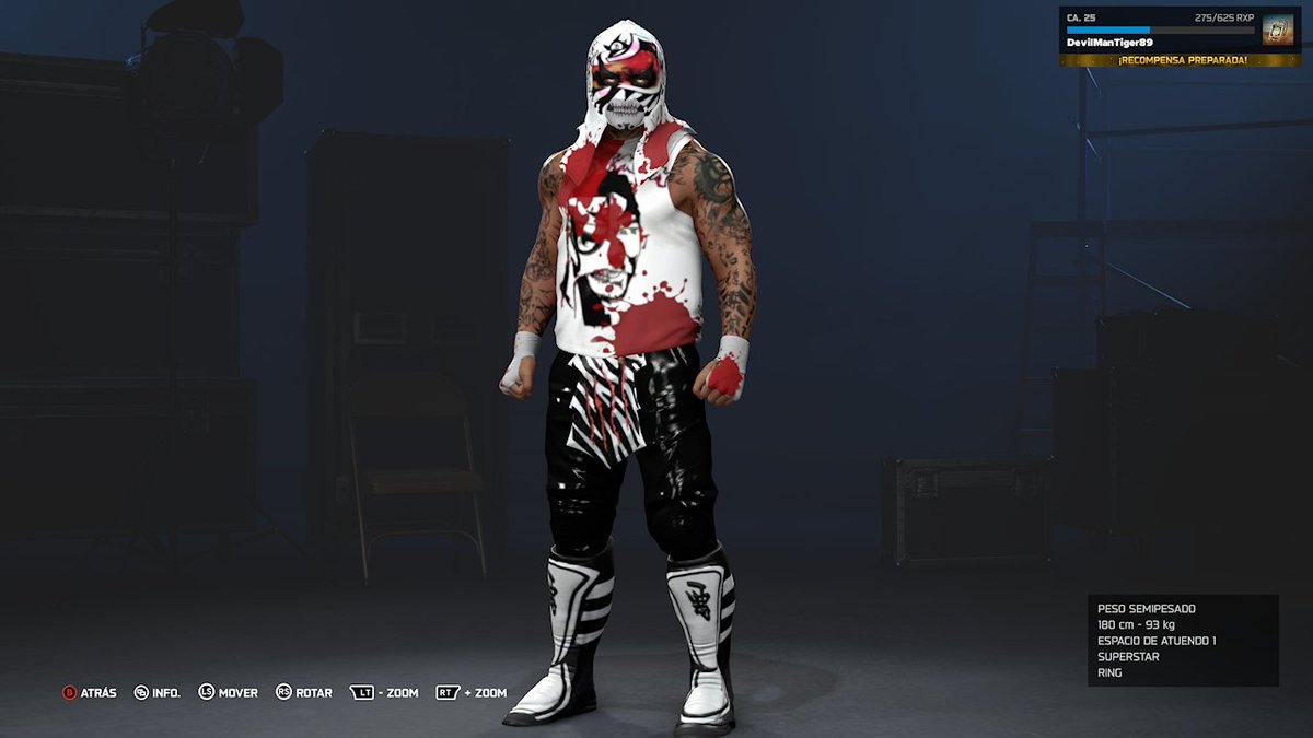 DevilManTiger's tweet photo. #WWE2K26
As every year, I'm sharing my alternative costume creation for penta
It includes:
Pentágon jr triple A
Pentágon jr Lucha Underground
#deviltigercaws
#Cawsmaniacos
#TripleAAA https://t.co/udhz2JHl4o