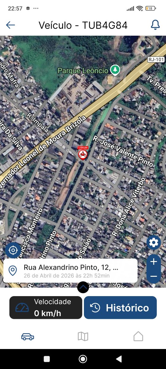 Fui roubado na primavera e as últimas localizações são essas