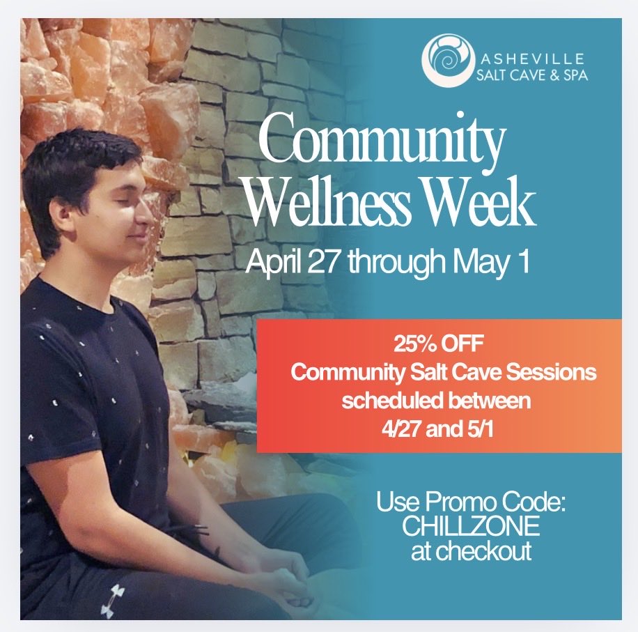 avlsaltcave's tweet image. Been wanting to to check us out… here is your opportunity! 
#spa #wellness #wellnessjourney #asheville #breathe