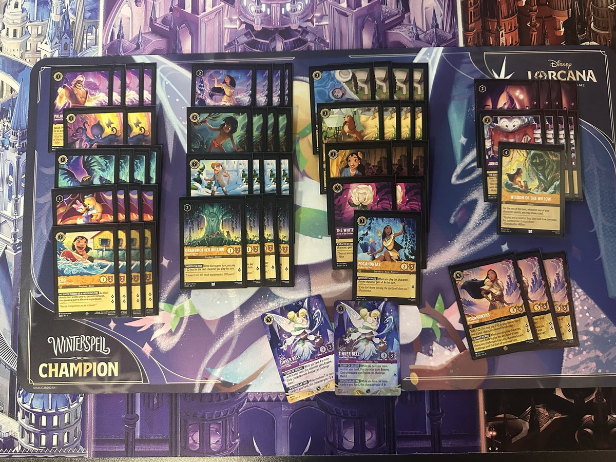 NickCsillagg's tweet photo. After months of trying I finally came away with my first set champs W! Went 3-0 playing Inkwell Gamings Y/P list. Deck ran incredibly smooth and did what it was supposed to https://t.co/mH2nrvjffV