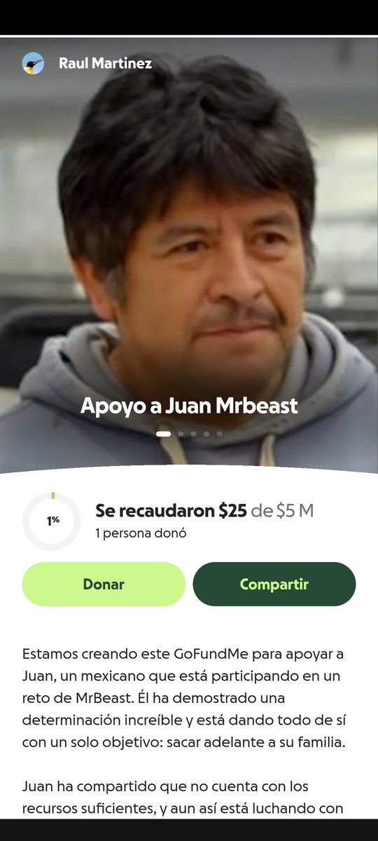 844Badass's tweet photo. @GOFUNDMRBEAST @nacional_memes ¿Cinco millones, hambreado de mierda? https://t.co/JMqqnLA4NR