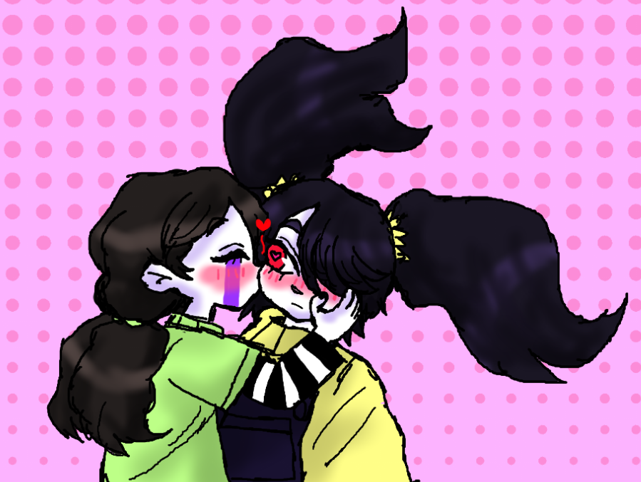 mikezezin's tweet image. charlie x cassidy (idk the name of shipp)

#cassidy #charlotte #charlie #fnaf