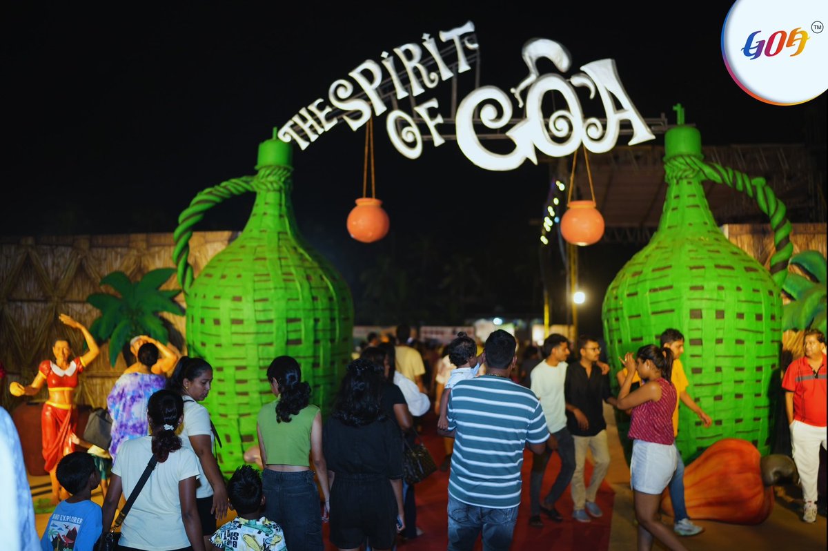 TourismGoa's tweet photo. A celebration of Goa’s culture, music, flavors and vibrant spirit — truly an experience to remember.
#SpiritOfGoa2026 #SpiritOfGoa #GoaTourism #FestivalVibes #ExperienceGoa https://t.co/lrV76HksIr