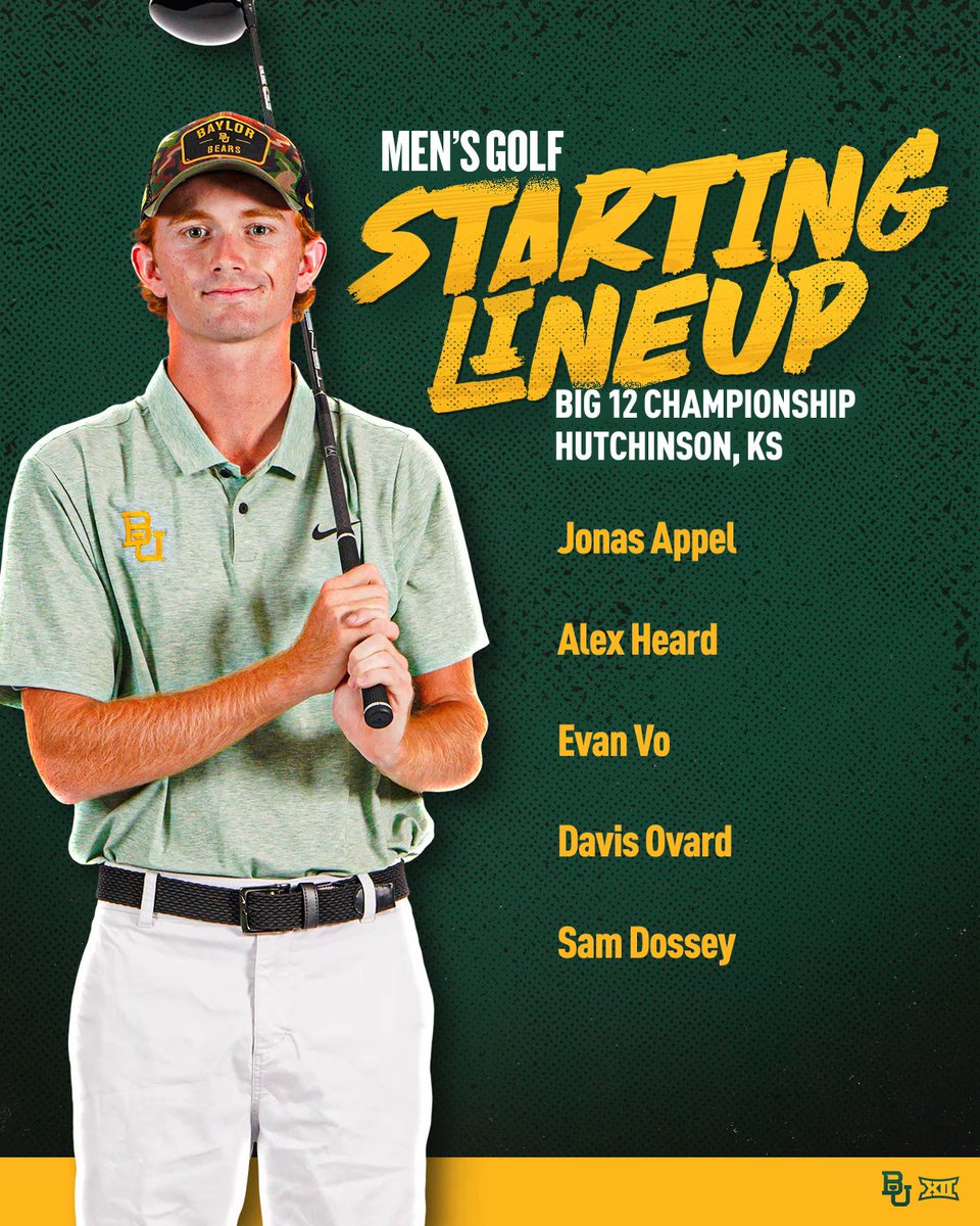 Baylor Men's Golf ⛳️ tweet media