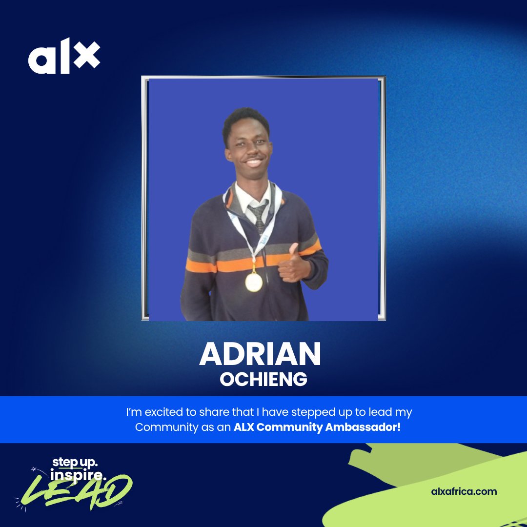 Tripykid01_'s tweet photo. Iโm officially an ALX Community Ambassador! ๐
โI'm beyond excited to be the first-ever ALX Campus Ambassador at the University of Nairobi. Time to lead, inspire, and grow the tech community at UoN! ๐๏ธ๐ฐ๐ช @alx_africa
โ#ALXAmbassador #LifeAtALX #UoN #TechKenya https://t.co/mxc0E4woOC