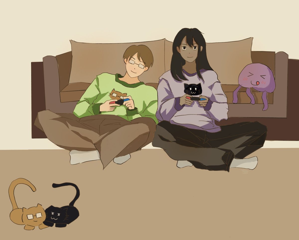 juiiice_l's tweet image. #tothemoon #rosawatts 
Game time~
Just cats and cats.
