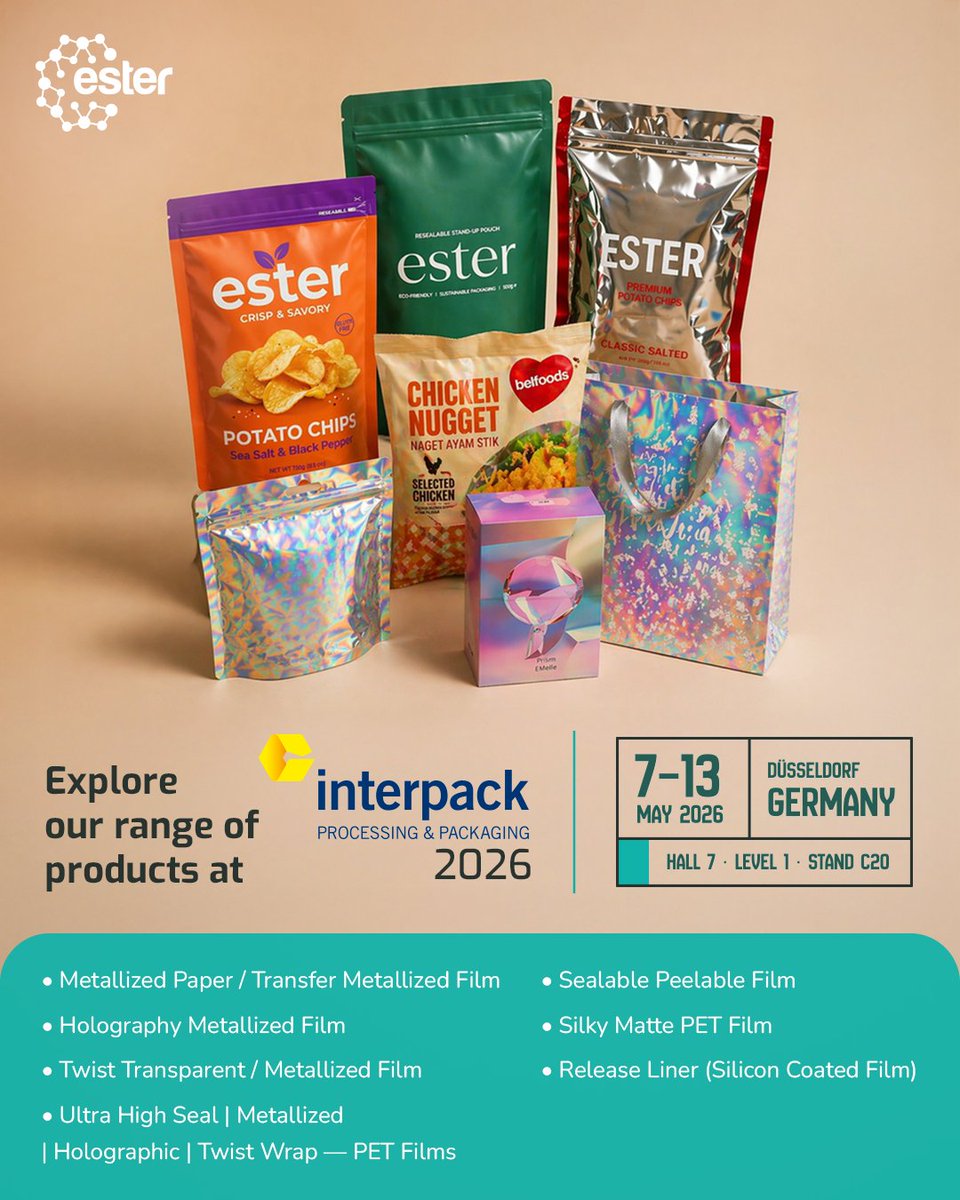 Ester Industries tweet media