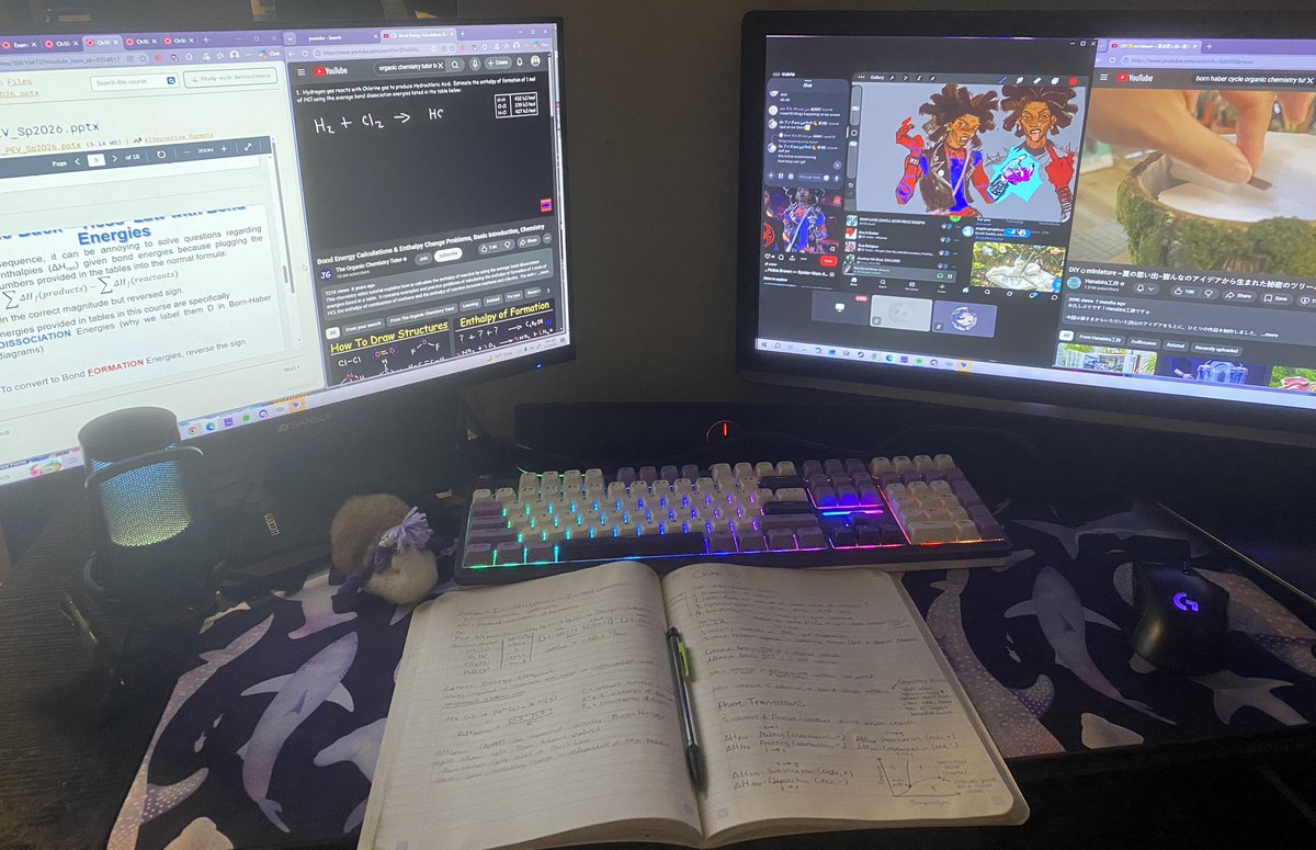 ssenvaniac's tweet photo. studying for chemistry exam with adhd https://t.co/tP9AoeoqkE