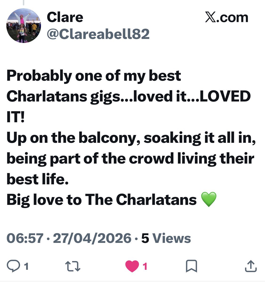 Tim Burgess tweet media