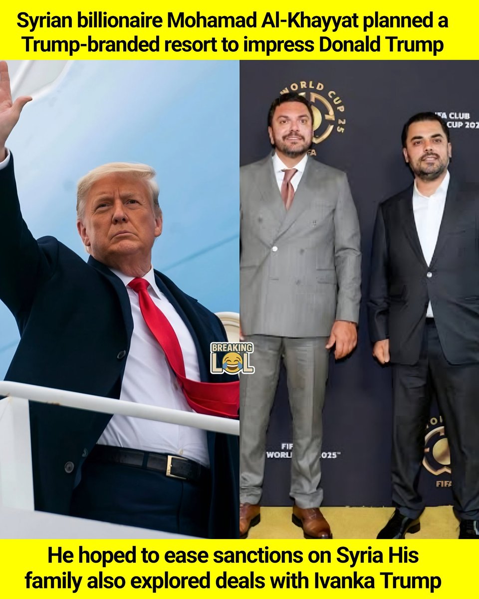 breaking_lol21's tweet image. #DonaldTrump #Syria #Sanctions #IvankaTrump #Politics #Business #GlobalNews