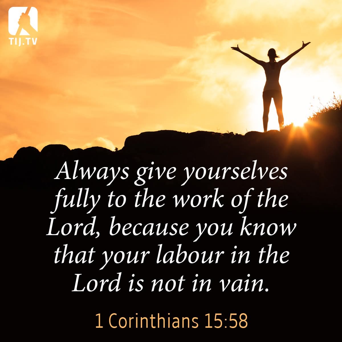 Godwakeupcall's tweet image. "Therefore, my beloved brethren, be steadfast, immovable, always abounding in the work of the Lord, knowing that your labor is not in vain in the Lord." 1 Corinthians 15:58 [NKJV]

#Faithfulness #Endurance #Service #Purpose #Steadfast #Strong #Work #bibleverse #bible
