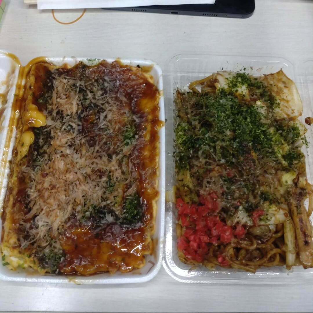 a4w's tweet image. #instagram #月曜日の昼は粉モン #お好みハウス雅