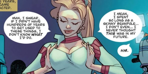 Staroxvia's tweet photo. honestly this is kinda genuinely how i feel having been underweight my entire life and flat as a board then growing c cups in my 20s https://t.co/U84syfBhmM