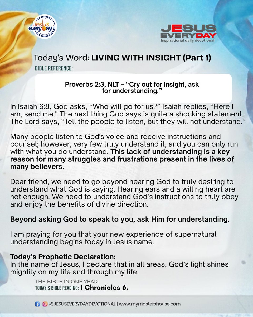 THE MASTER’S HOUSE DESTINY CENTRE tweet media