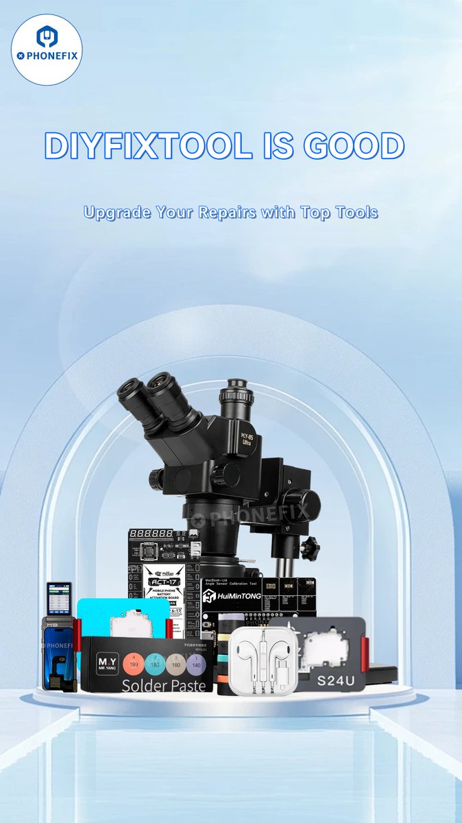 diyfixtool's tweet image. #chinaphonefix setzt auf technologiegetriebene Entwicklung und bietet umfassenden technischen Support für Hardware und Software im Bereich Handy-Reparatur, Datenrettung und Motherboard-Diagnostik.

#phonefix  #diyfixtool #asspfix #smartphonerepair #microsoldering #iphonerepair