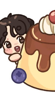 chukeliu's tweet photo. 2Min + their favorite food! 

Interest check? 4 of many designs~ Let me know if you guys want stickers of my 2Min stuff with my favorite artist, @beiij_ ~ https://t.co/avWsruvRie