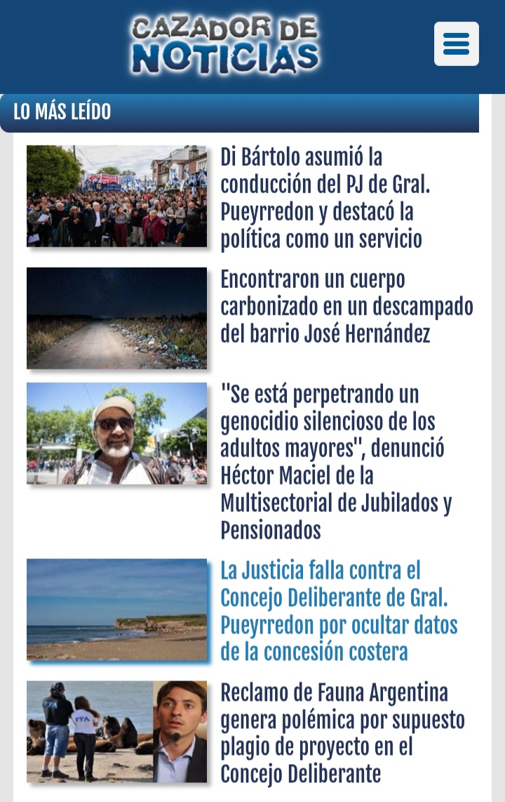 Cazador de Noticias tweet media