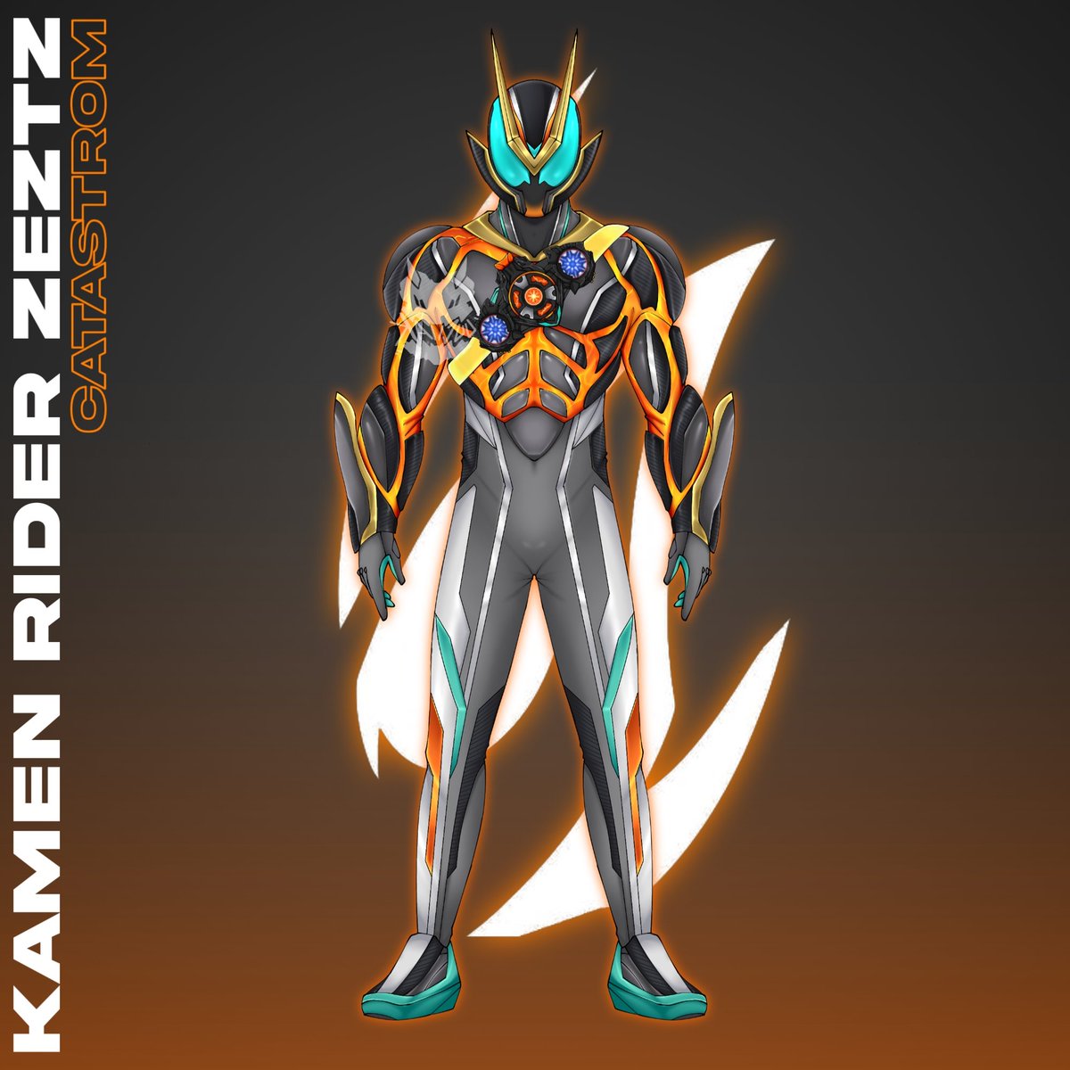 KaijuuArt20's tweet photo. Kamen Rider Zeztz Catastrom
#kamenriderzeztz #kamenrider #orderm #catastorm #superform #tokusatsu #superheroes #toei #fanart https://t.co/9vgYuXZclO
