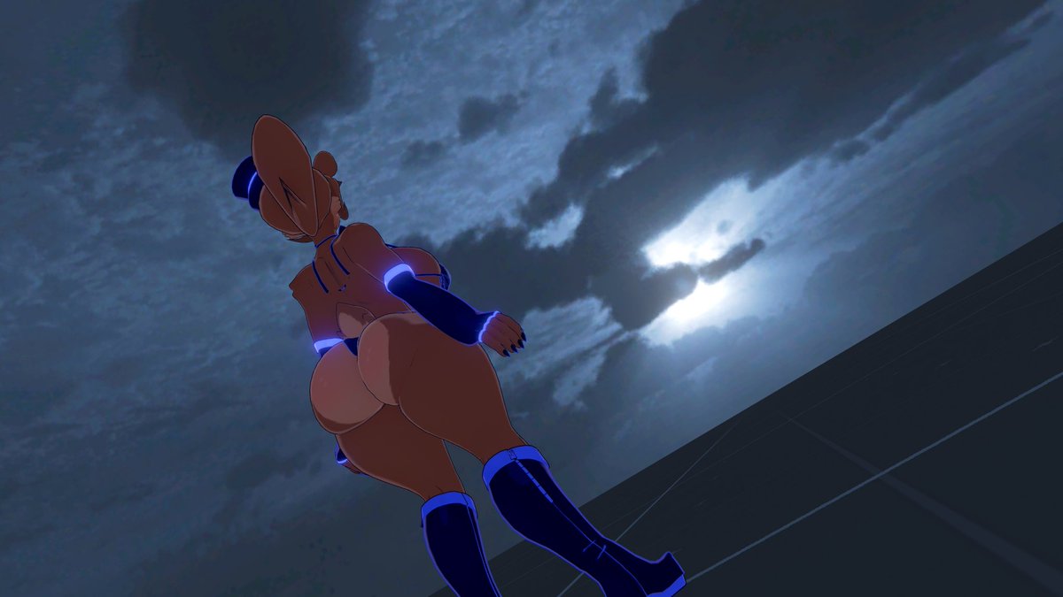 Typezero04's tweet photo. I love the night… so beautiful and comforting… 

Don’t you agree…?~

#fnia #fazclaires #fapnightsatfrennis #FapNightsatFrennisNightClub #FNC  #fazclaireNightclub
#vrchatnsfw #fazclaire #FNIAnsfw #NSFW #fazclare https://t.co/EZzaAAC88T