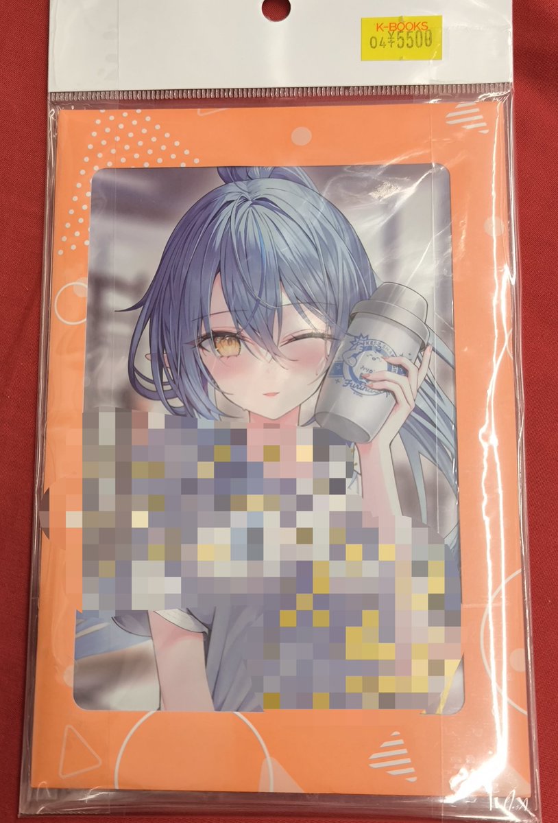 ホロライブ　雪花ラミィ　ねぽらぼ　ファンミーティング　直筆　サイン　色紙 01w-1792-3.jpg
