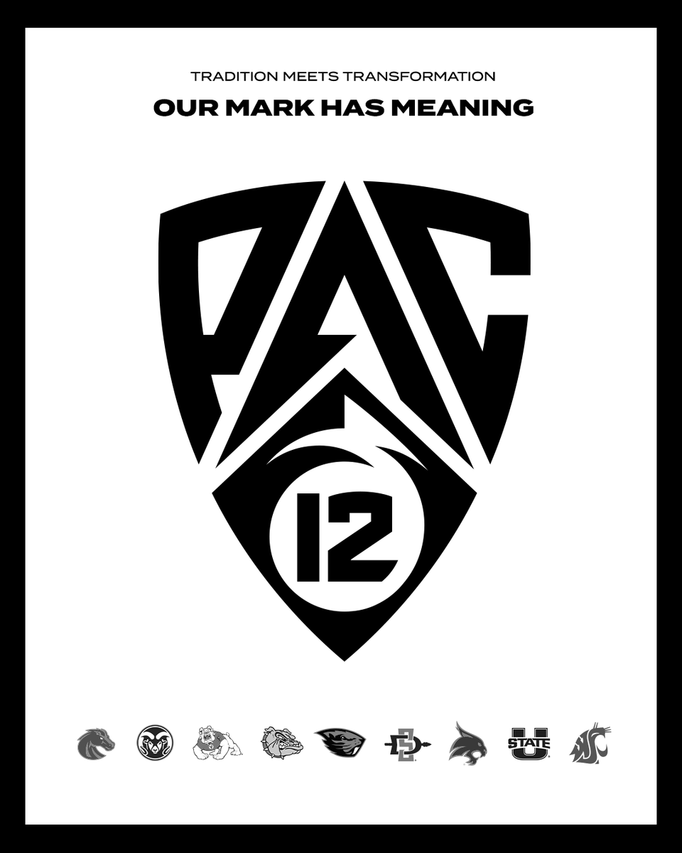 pac12's tweet image. New League. Same Legacy.

The mark is bolder. The boundaries are gone. The energy is electric. ⚡️

The new Pac-12 is coming.

#BackThePac
