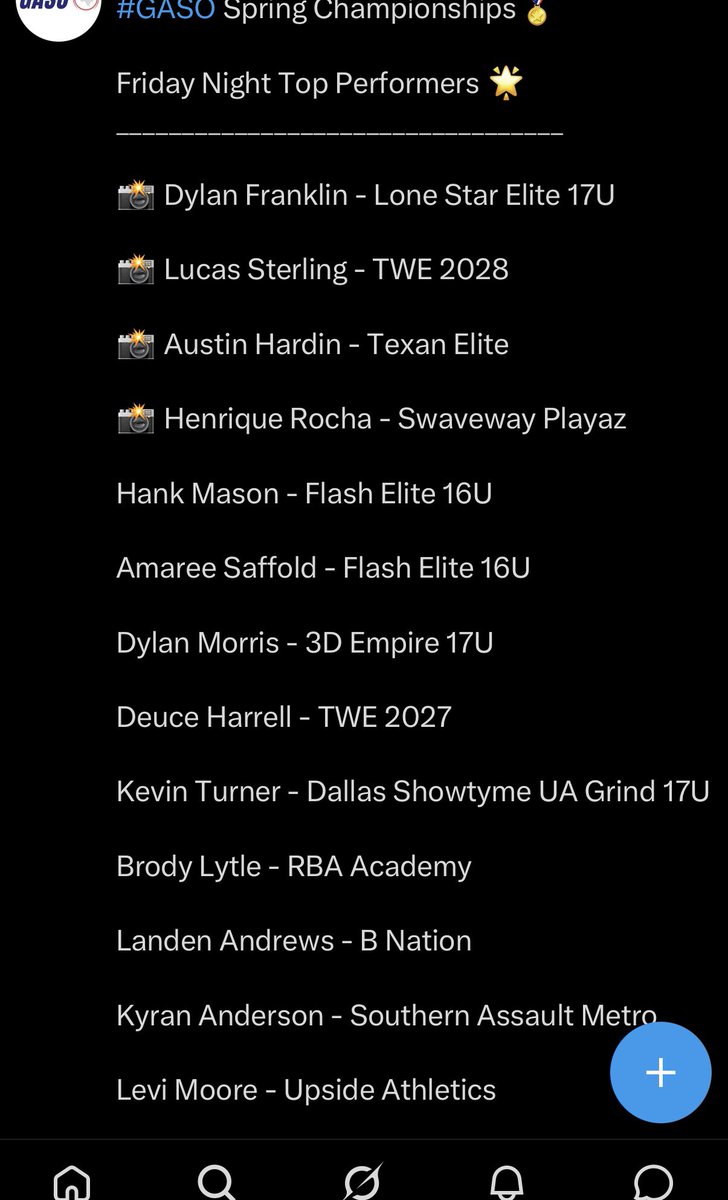 Landen_Andrews1's tweet photo. Went 3-1 in the #GASO Spring Championships . lost in the championship by 3 to a tough 3ssb team. Thank you @TexasHoopsGASO for the shoutouts on friday and sunday with some big names . Gonna get better every weekend with the team and Coach B💪. @BallersnationA @briankcrawford5 https://t.co/8MhGqVW9ER