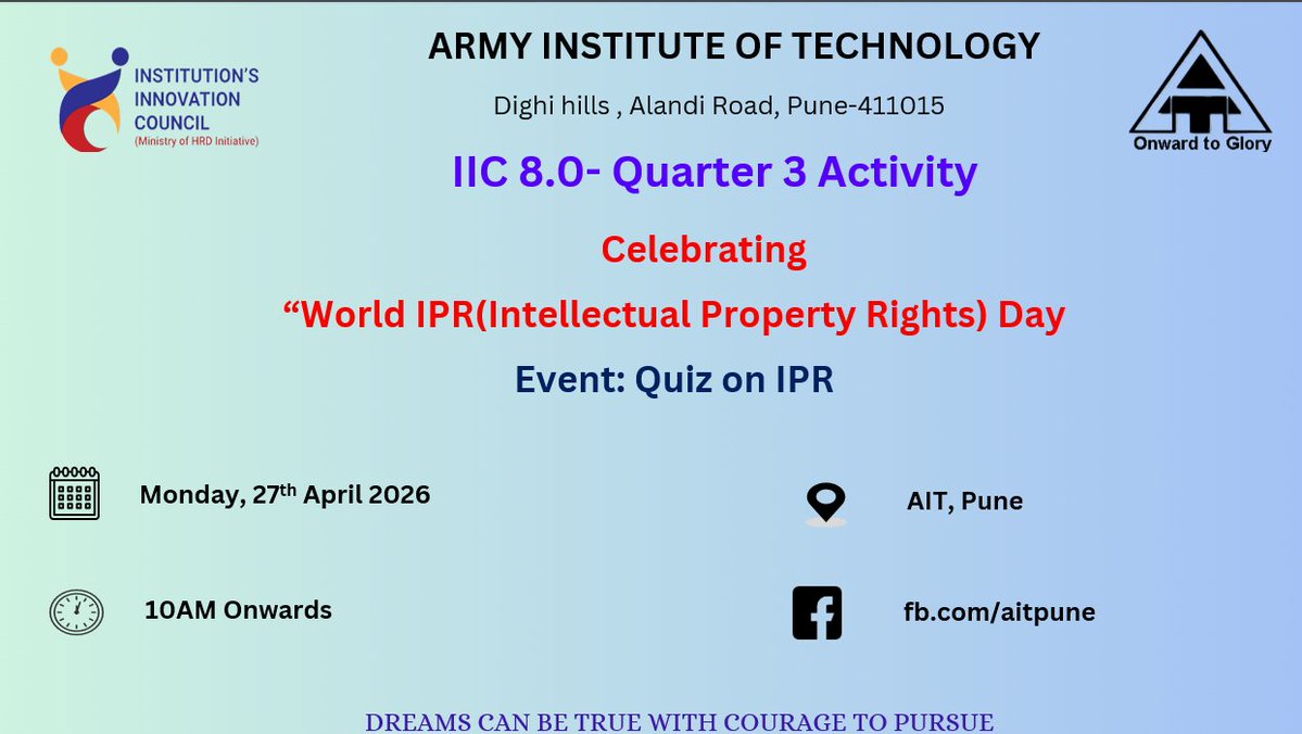 Army Institute of Technology tweet media